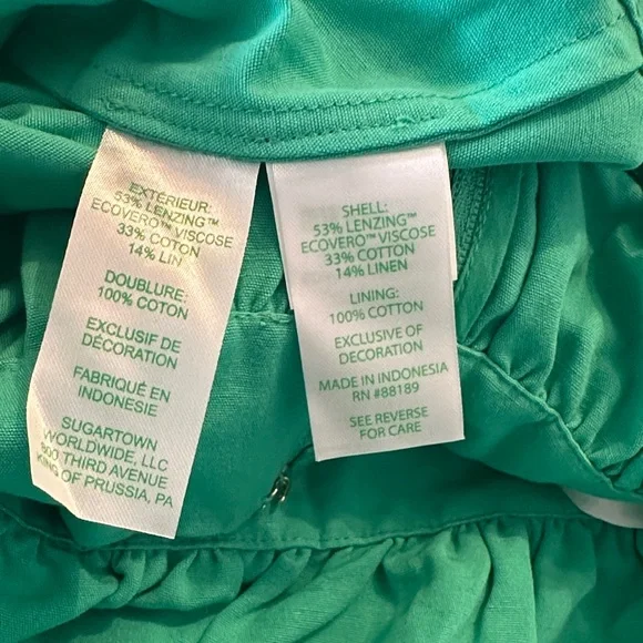 Lilly Pulitzer Crishna Top Spearmint - Picture 7 of 7